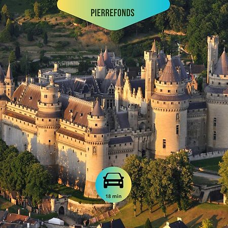 Le Corneille - Ideal Pros & Couples - Centre Historique - Chateau 5Min - Gare 10Min - Au Calme - Fibre Compiegne Ngoại thất bức ảnh